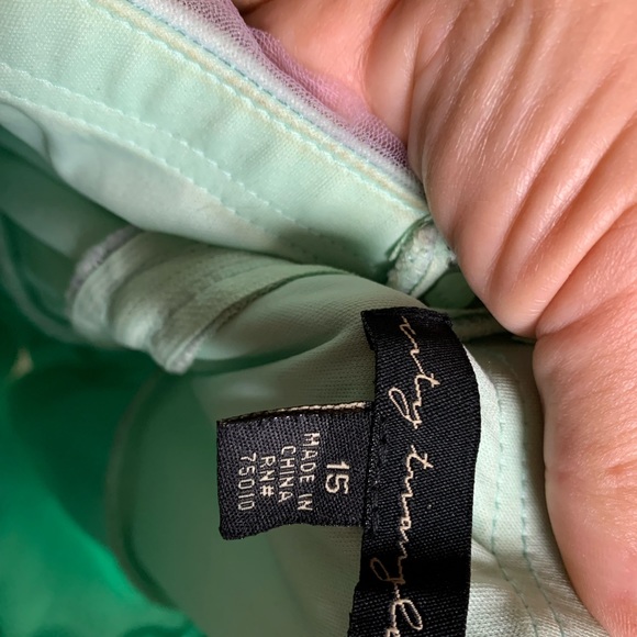 Pastel colored short formal dress - Picture 6 of 12